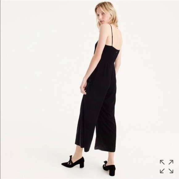 J. Crew black velvet jumpsuit - Picture 4 of 4